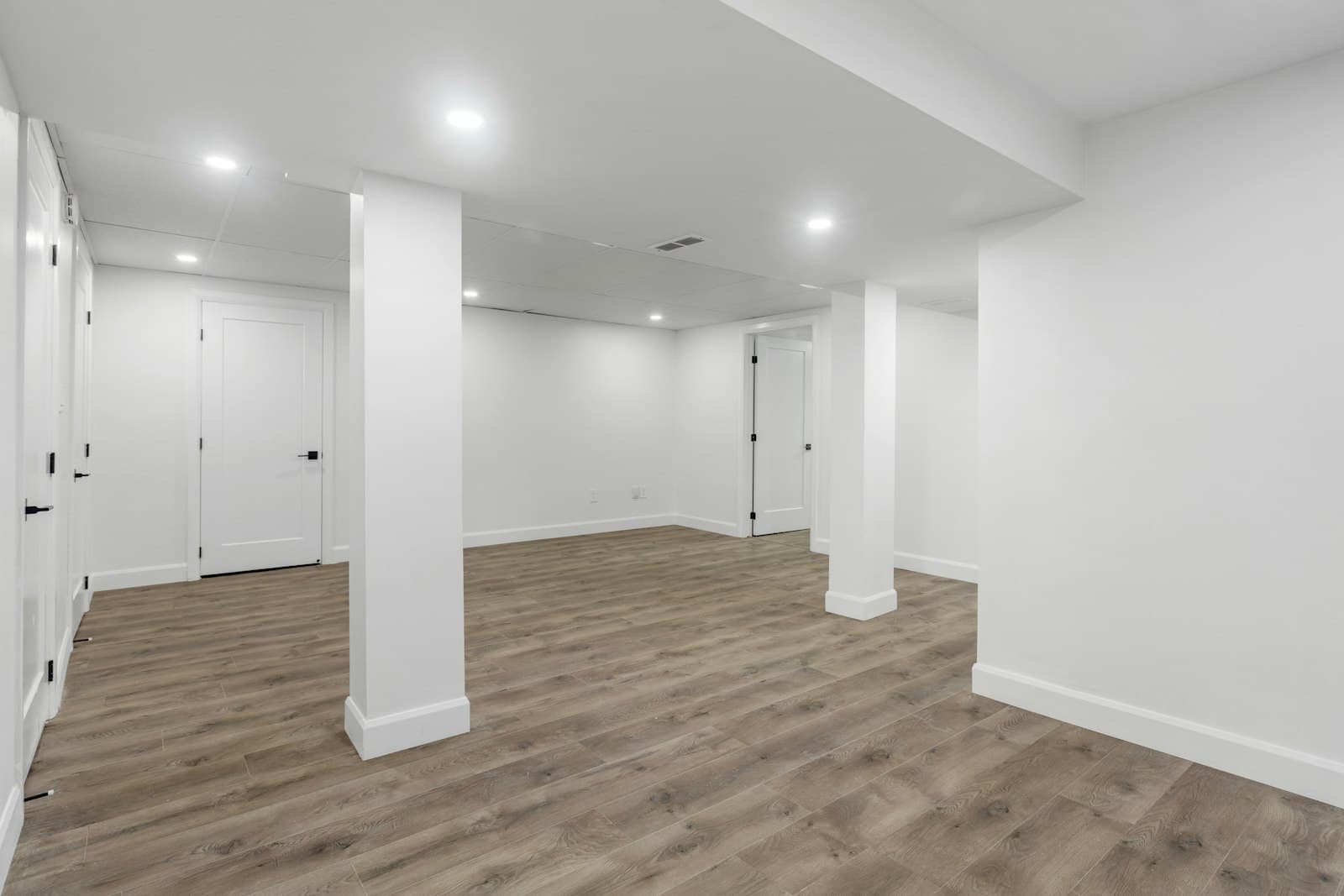 Freshly finished, move-in ready room